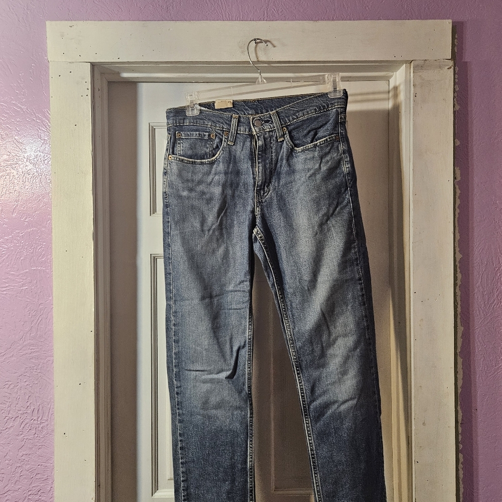 Levi's 514 Classic Blue Denim Jeans For Men Size 31x30